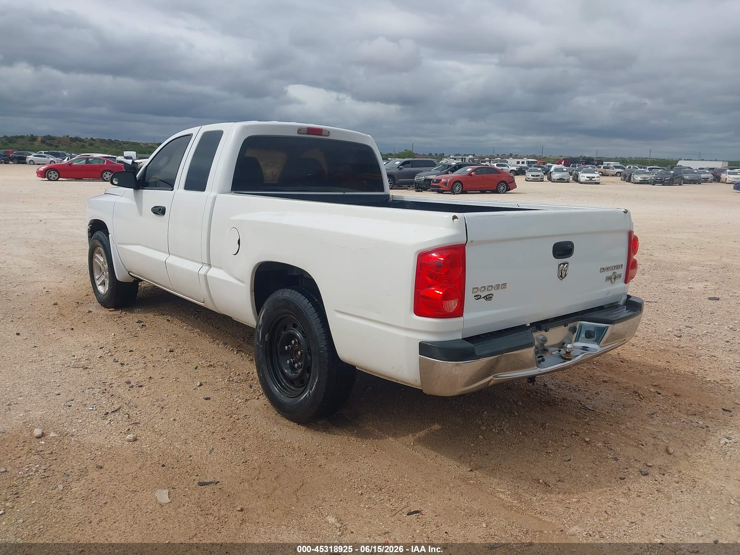 2010 Dodge Dakota Bighorn/lonestar White vin: 1D7CE3BKXAS199438