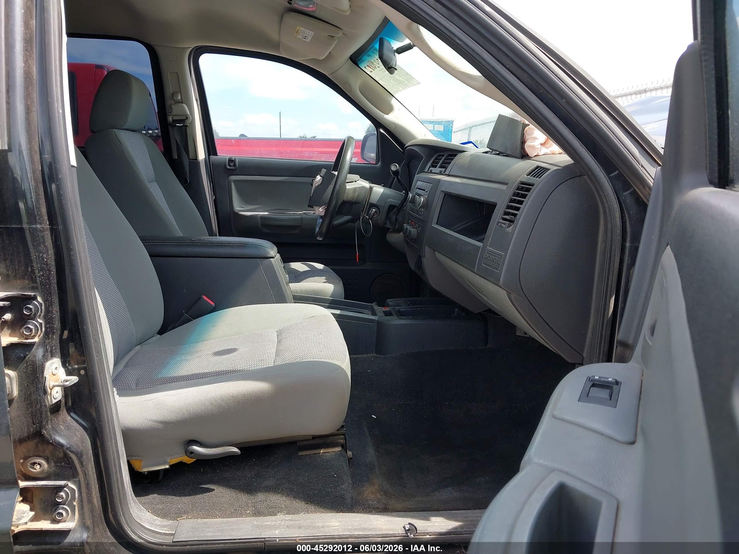 2010 Dodge Dakota Bighorn/lonestar Black vin: 1D7CE3GK4AS225377