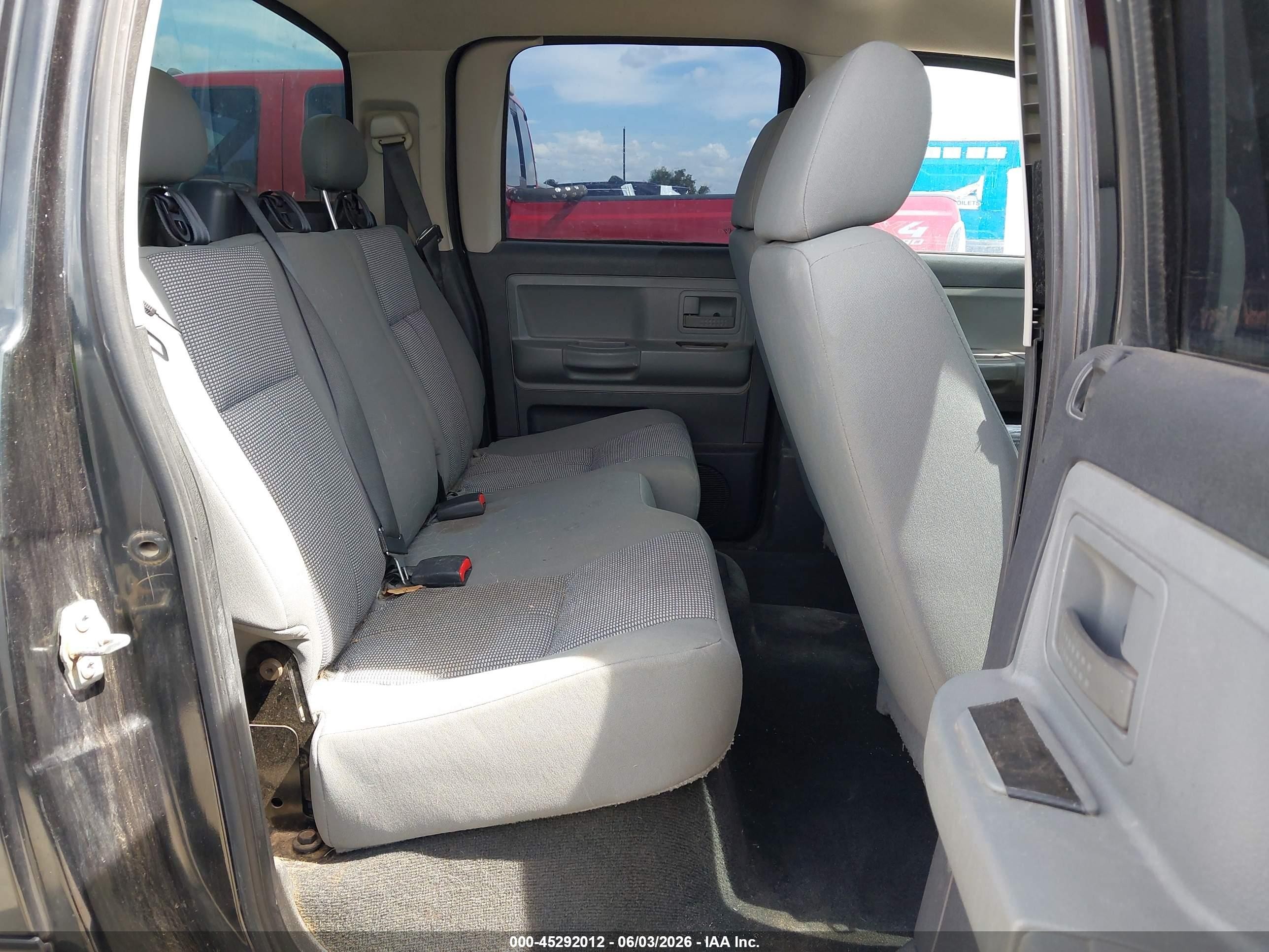 2010 Dodge Dakota Bighorn/lonestar Black vin: 1D7CE3GK4AS225377