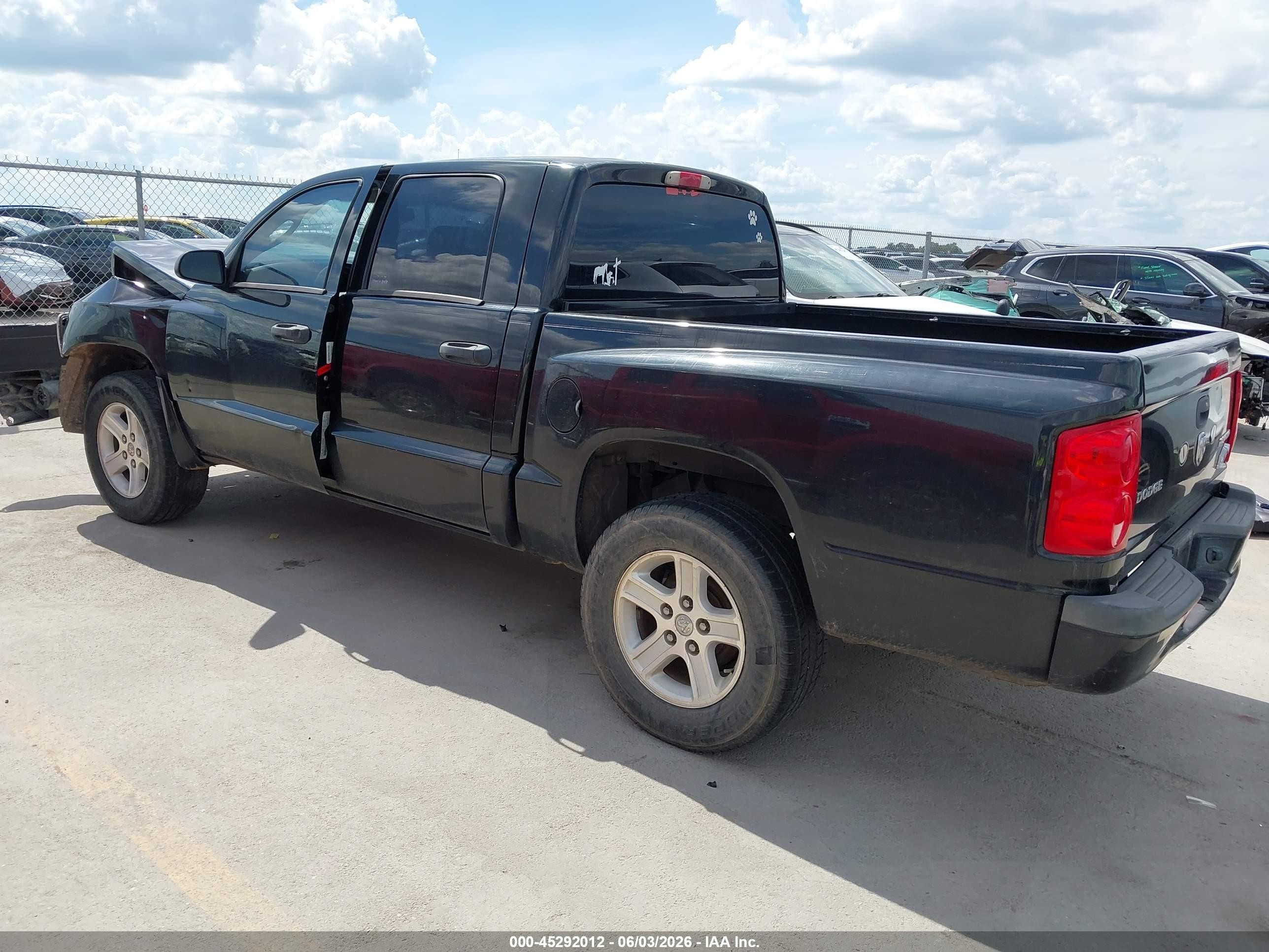 2010 Dodge Dakota Bighorn/lonestar Black vin: 1D7CE3GK4AS225377