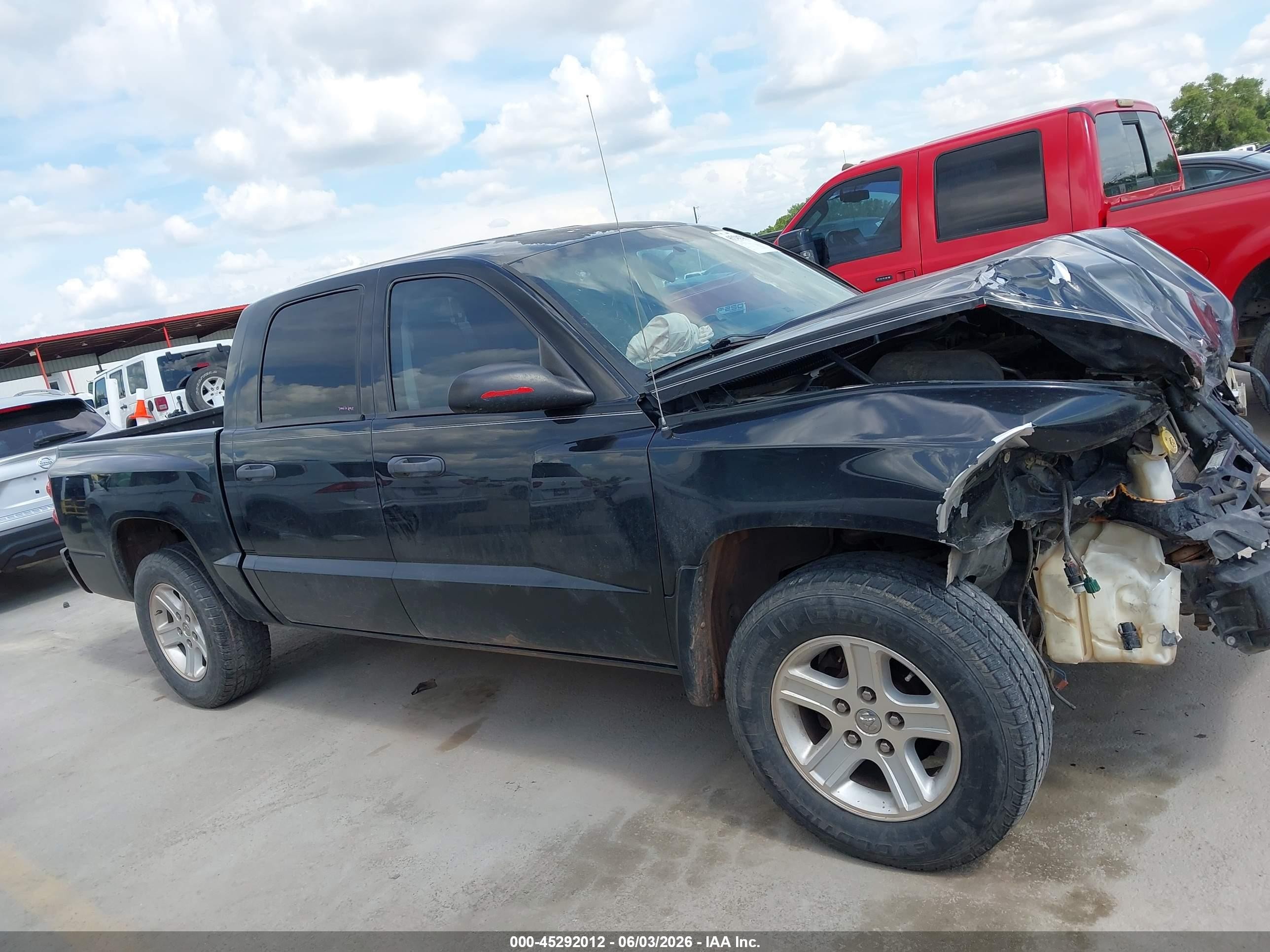2010 Dodge Dakota Bighorn/lonestar Black vin: 1D7CE3GK4AS225377