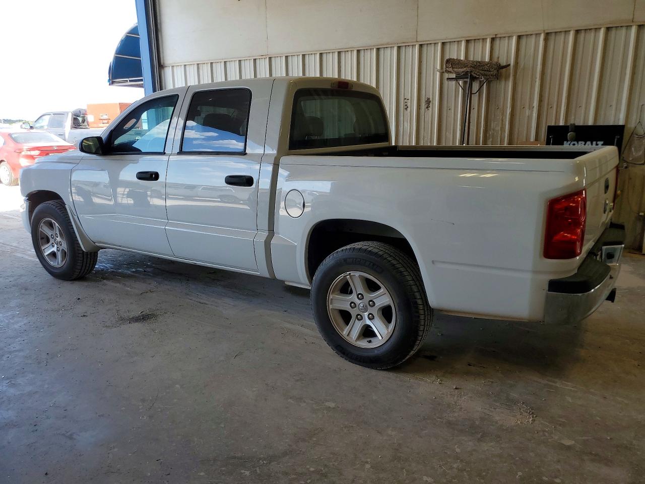 2010 Dodge Dakota Sxt White vin: 1D7CE3GKXAS202413