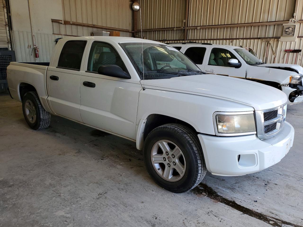 2010 Dodge Dakota Sxt White vin: 1D7CE3GKXAS202413