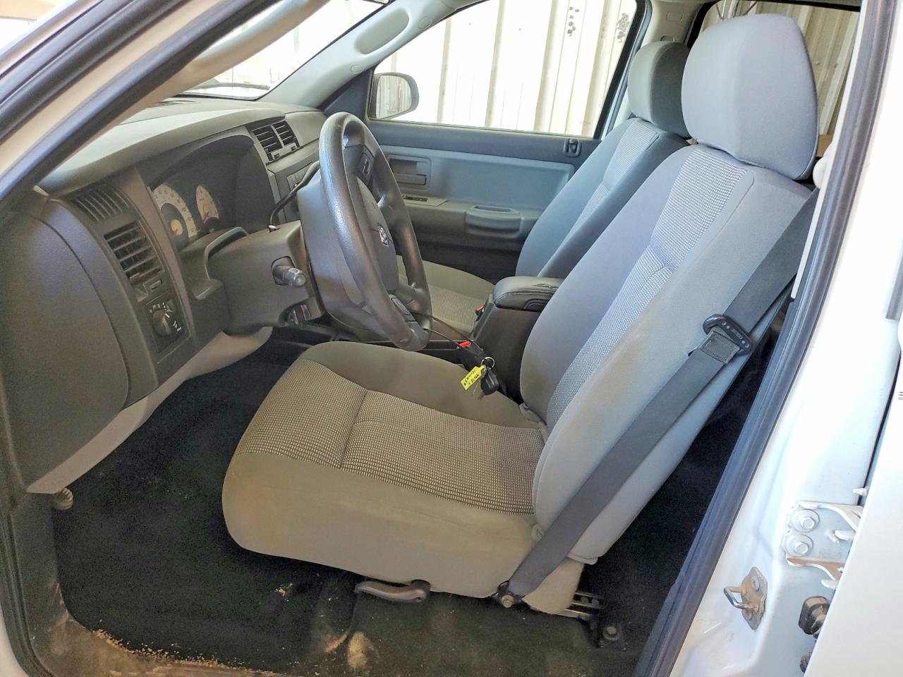 2010 Dodge Dakota Sxt White vin: 1D7CE3GKXAS202413
