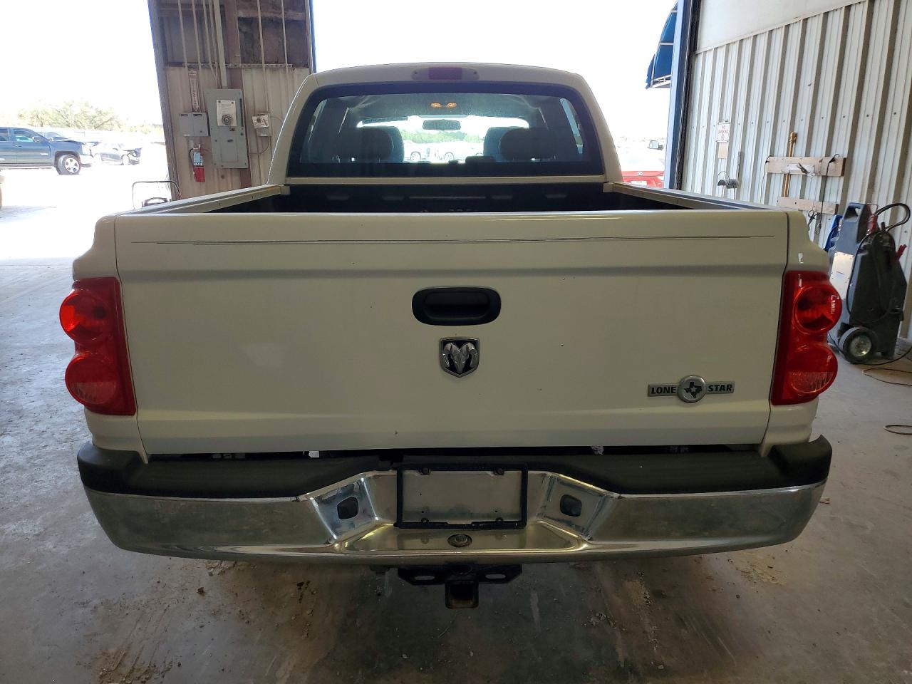 2010 Dodge Dakota Sxt White vin: 1D7CE3GKXAS202413