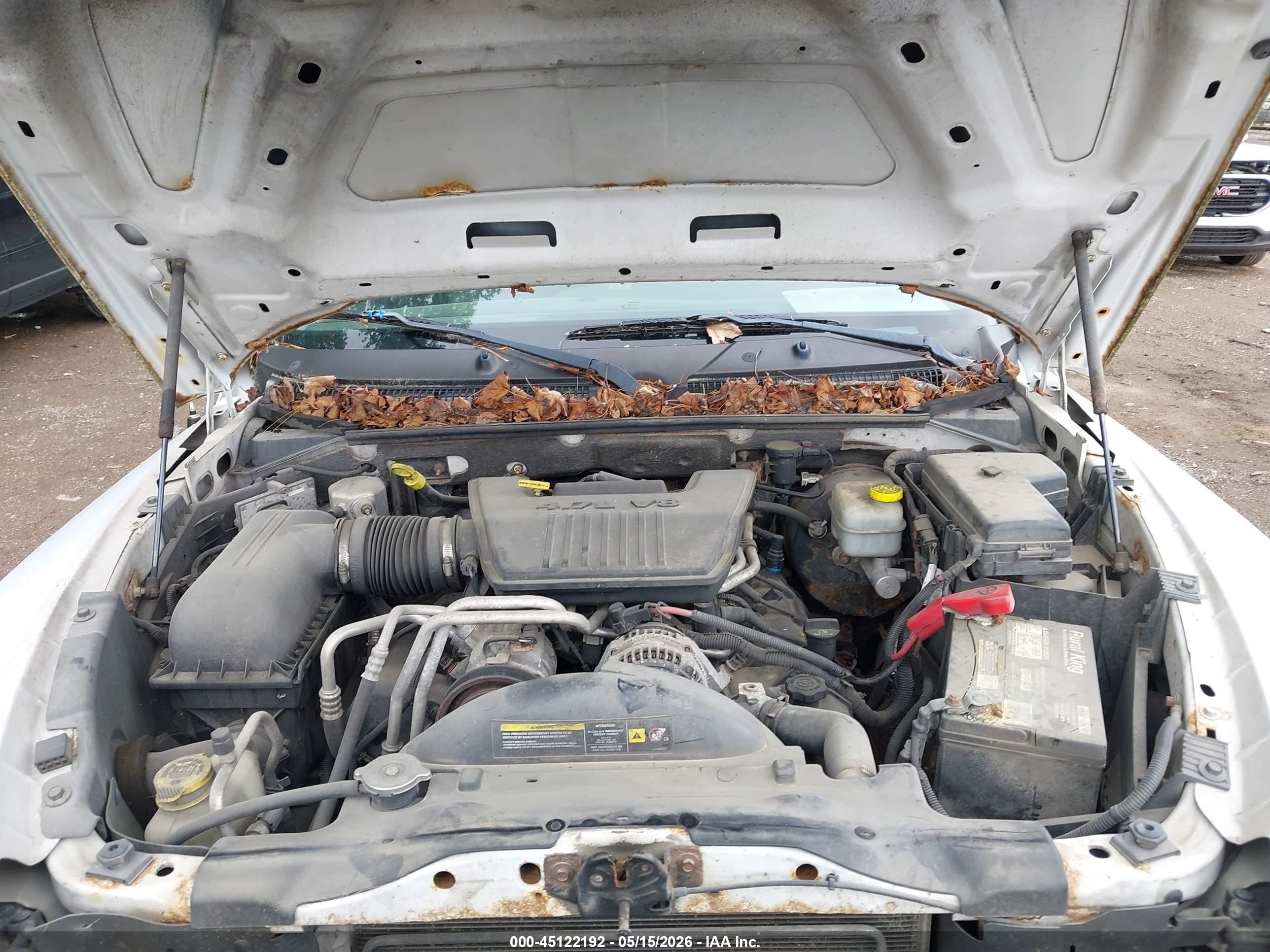 2010 Dodge Dakota Bighorn/lonestar White vin: 1D7CW3BP1AS265027