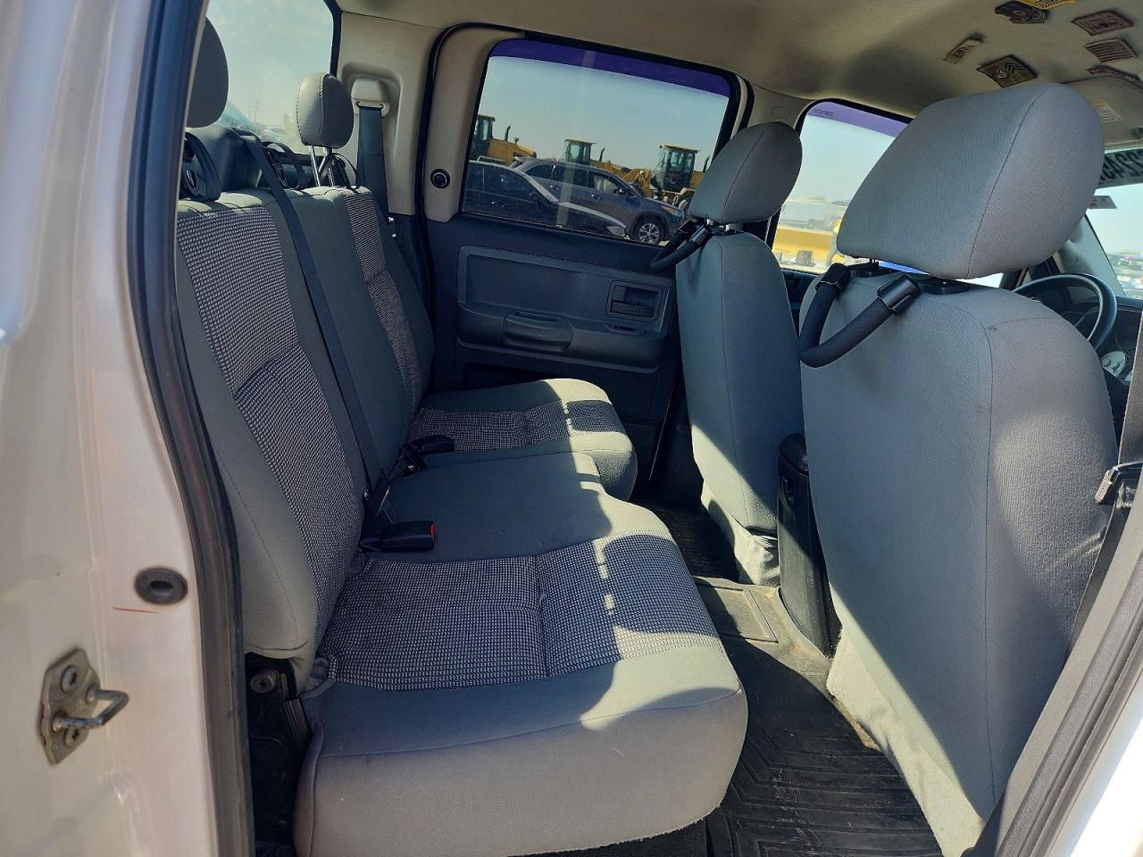2010 Dodge Dakota Sxt White vin: 1D7CW3GK1AS188558