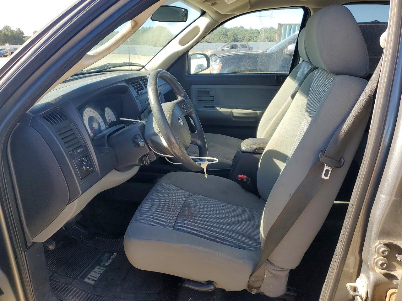 2010 Dodge Dakota Sxt Gray vin: 1D7CW3GK1AS221168
