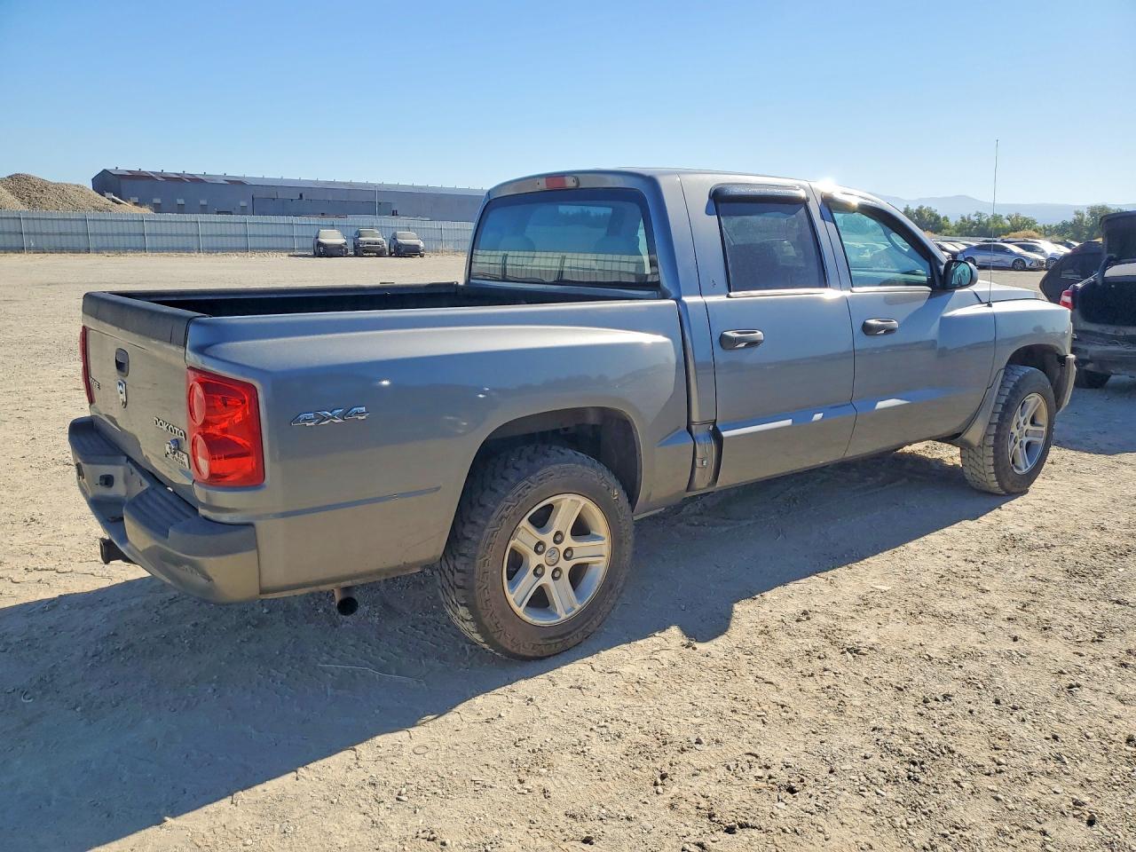 2010 Dodge Dakota Sxt Gray vin: 1D7CW3GK1AS221168