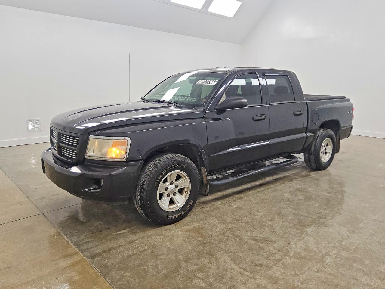 2010 Dodge Dakota Sxt Black vin: 1D7CW3GK7AS222891