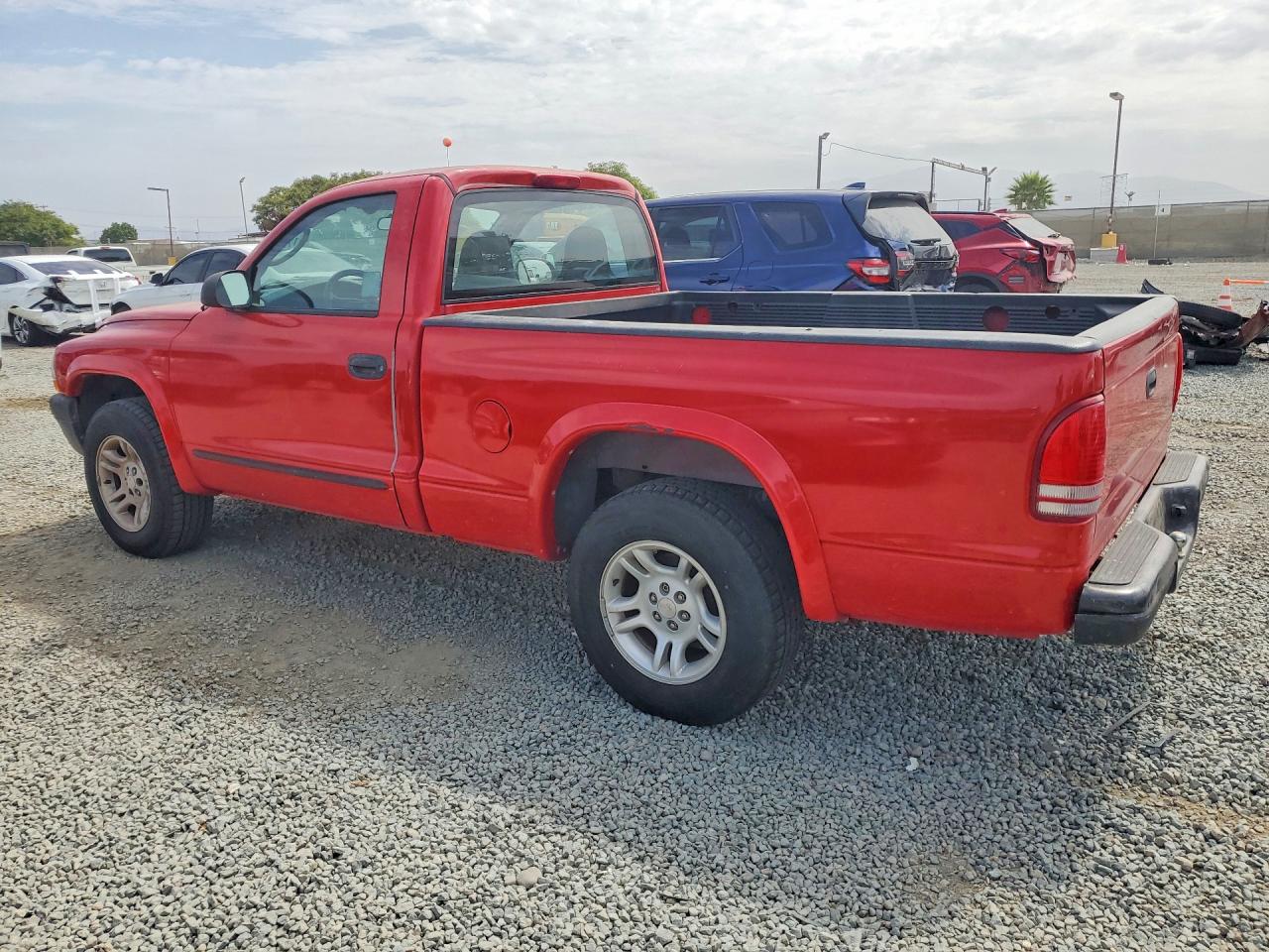 2004 Dodge Dakota Sxt Красный vin: 1D7FL16K24S631770