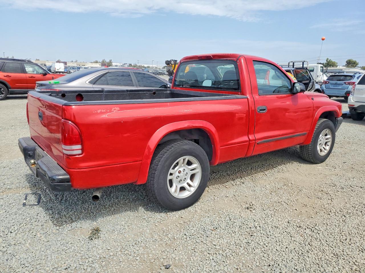 2004 Dodge Dakota Sxt Красный vin: 1D7FL16K24S631770