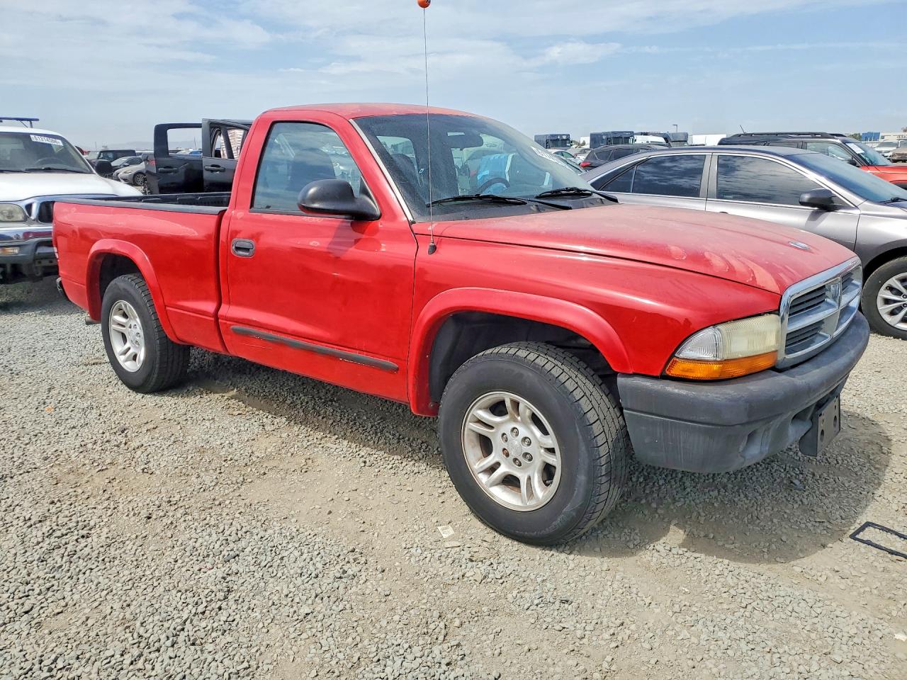 2004 Dodge Dakota Sxt Красный vin: 1D7FL16K24S631770