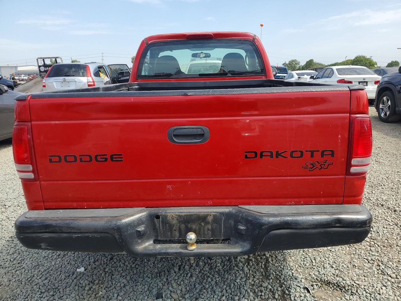 2004 Dodge Dakota Sxt Красный vin: 1D7FL16K24S631770