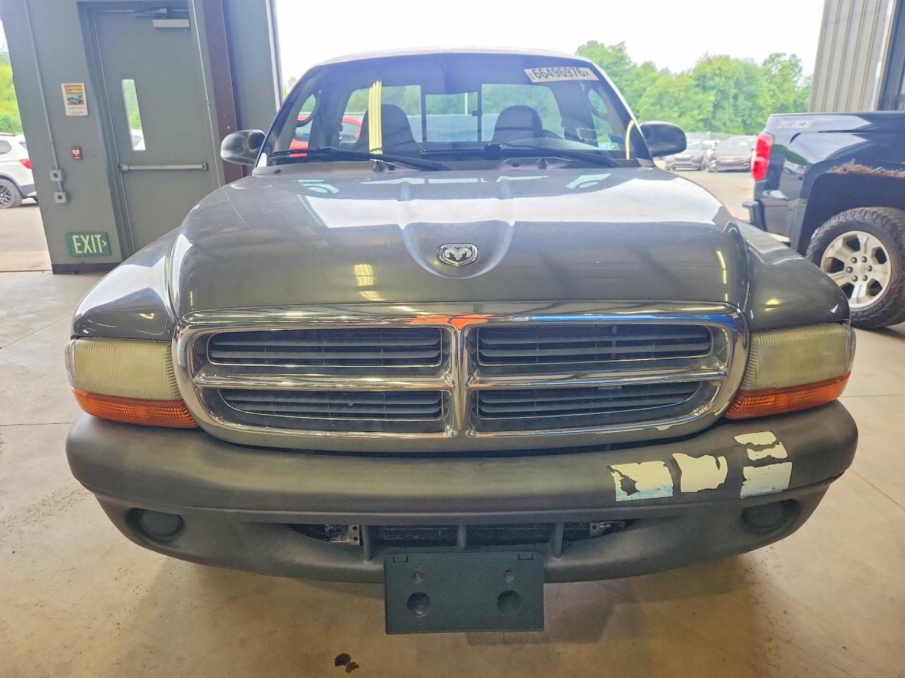 2004 Dodge Dakota Sxt Gray vin: 1D7FL16K44S533484