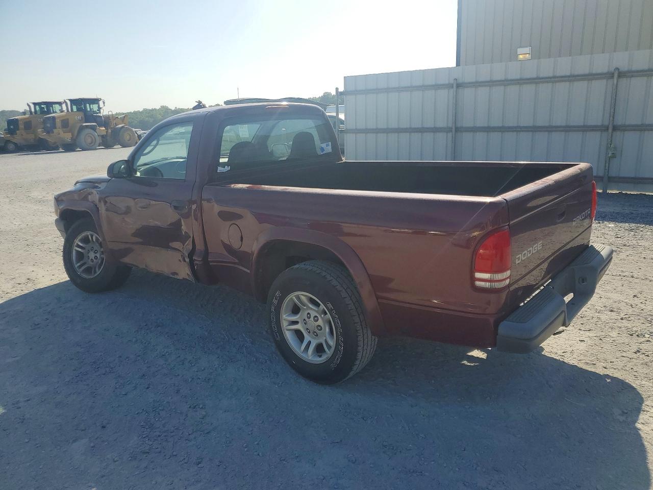 2003 Dodge Dakota Sxt Burgundy vin: 1D7FL16X33S191939