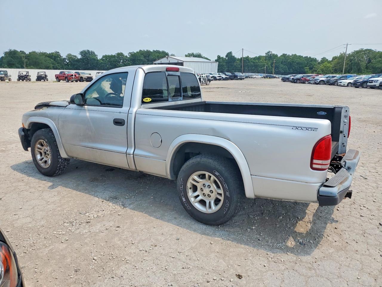 2003 Dodge Dakota Sxt Silver vin: 1D7FL16X43S228562