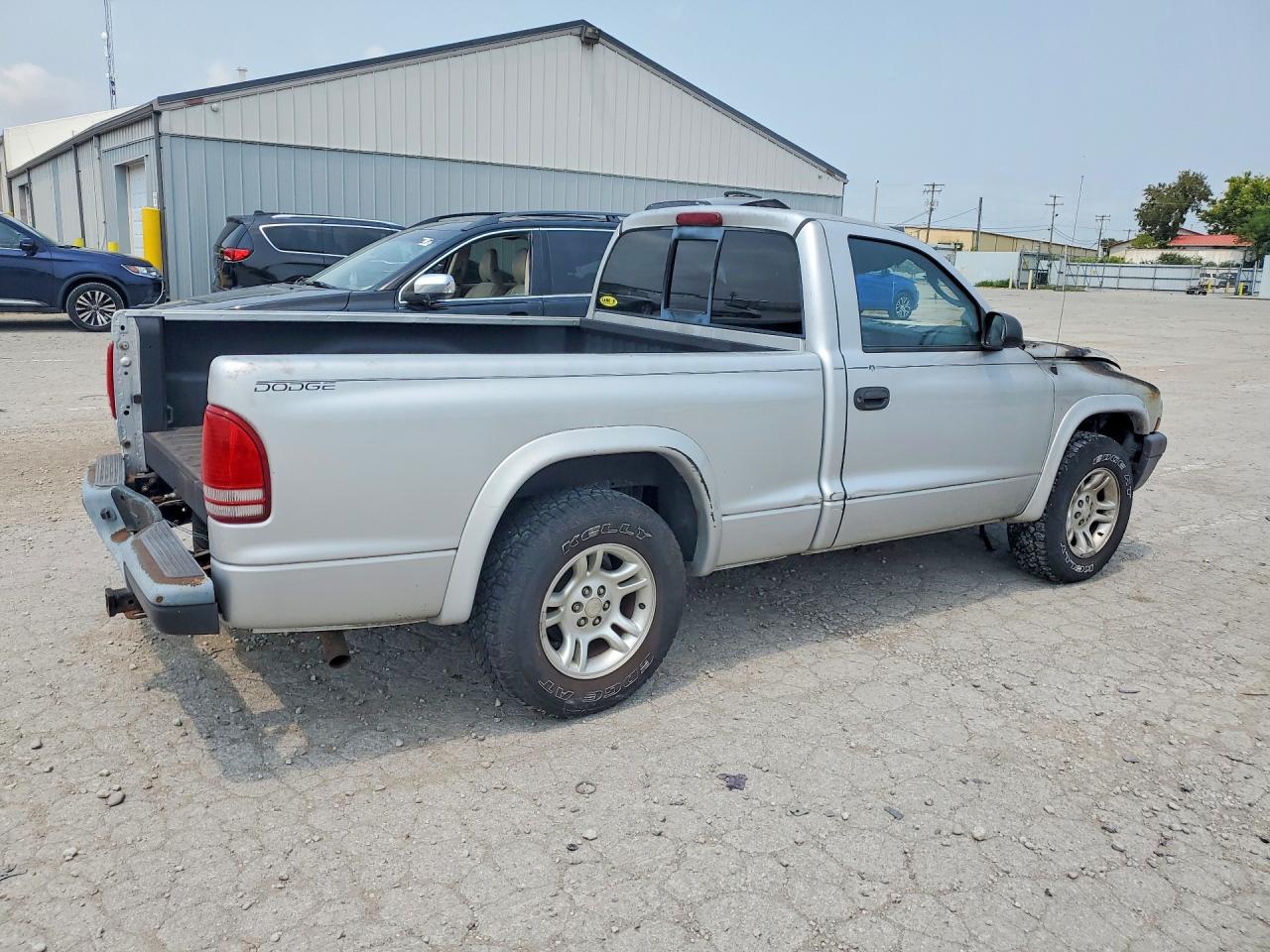 2003 Dodge Dakota Sxt Silver vin: 1D7FL16X43S228562