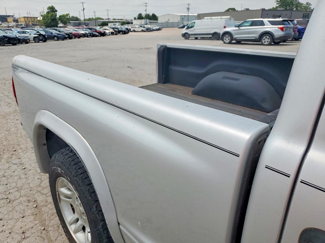 2003 Dodge Dakota Sxt Silver vin: 1D7FL16X43S228562