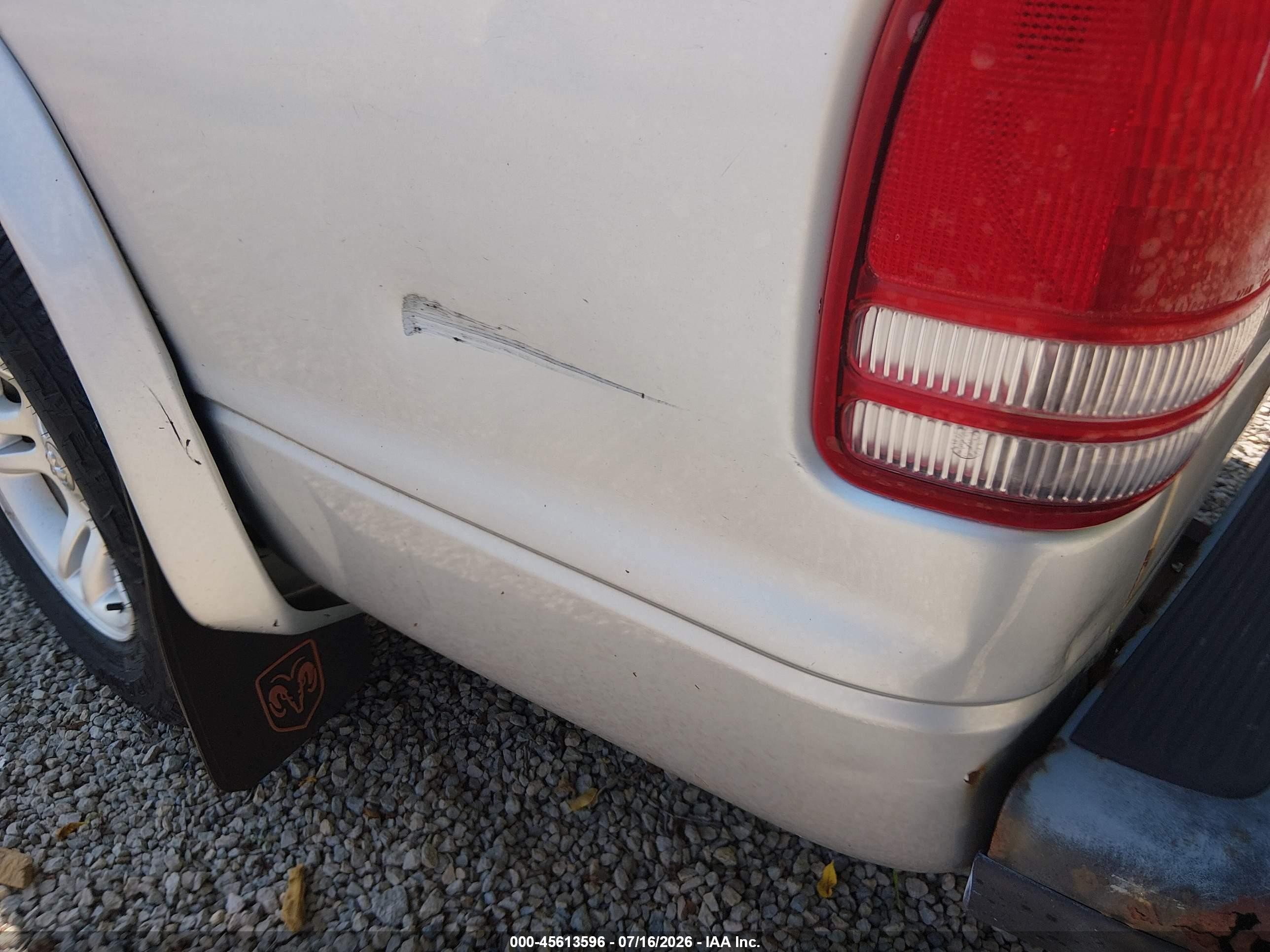 2003 Dodge Dakota   Silver vin: 1D7FL16X43S350189