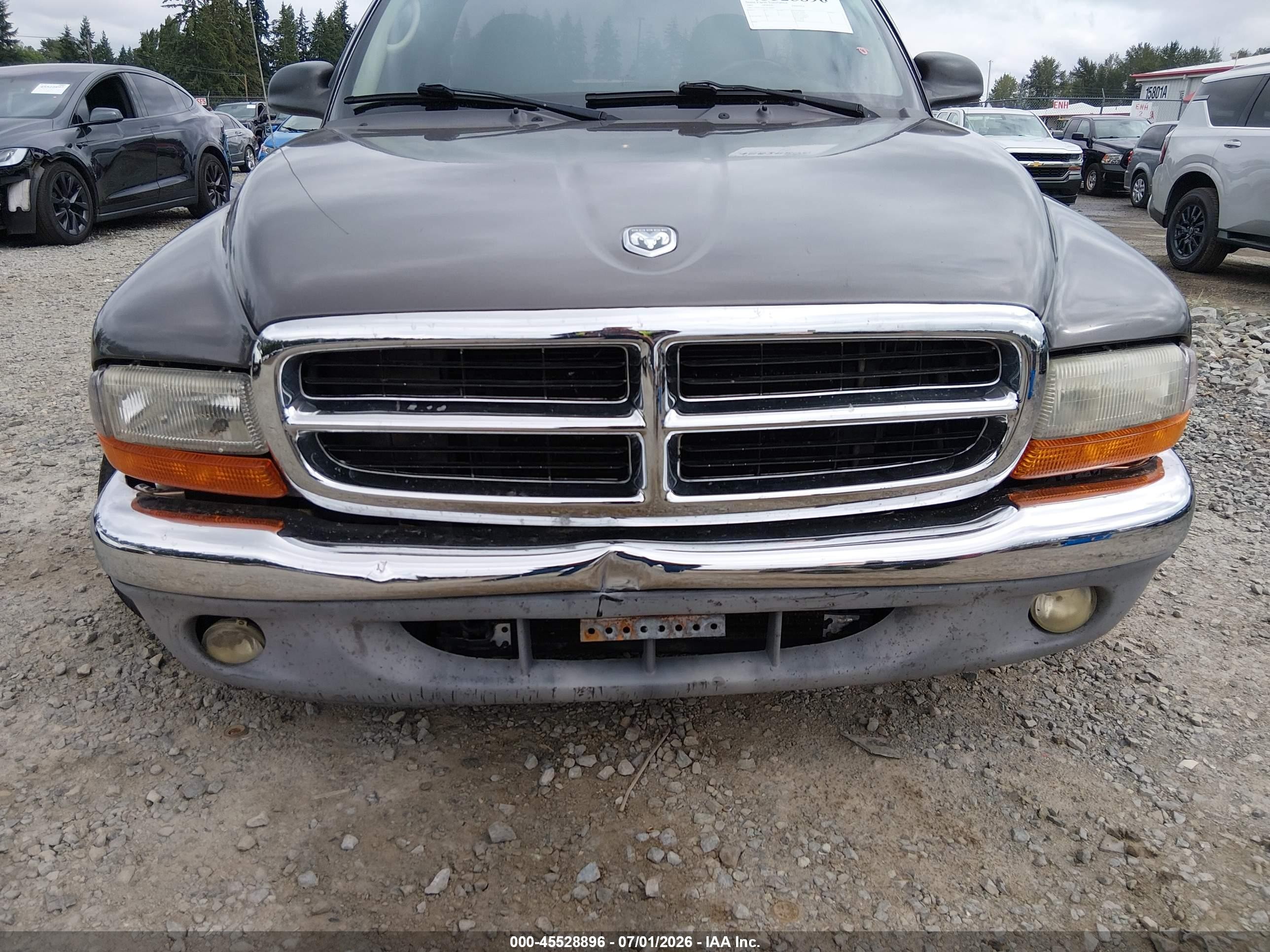 2003 Dodge Dakota   Gray vin: 1D7FL16X53S184488