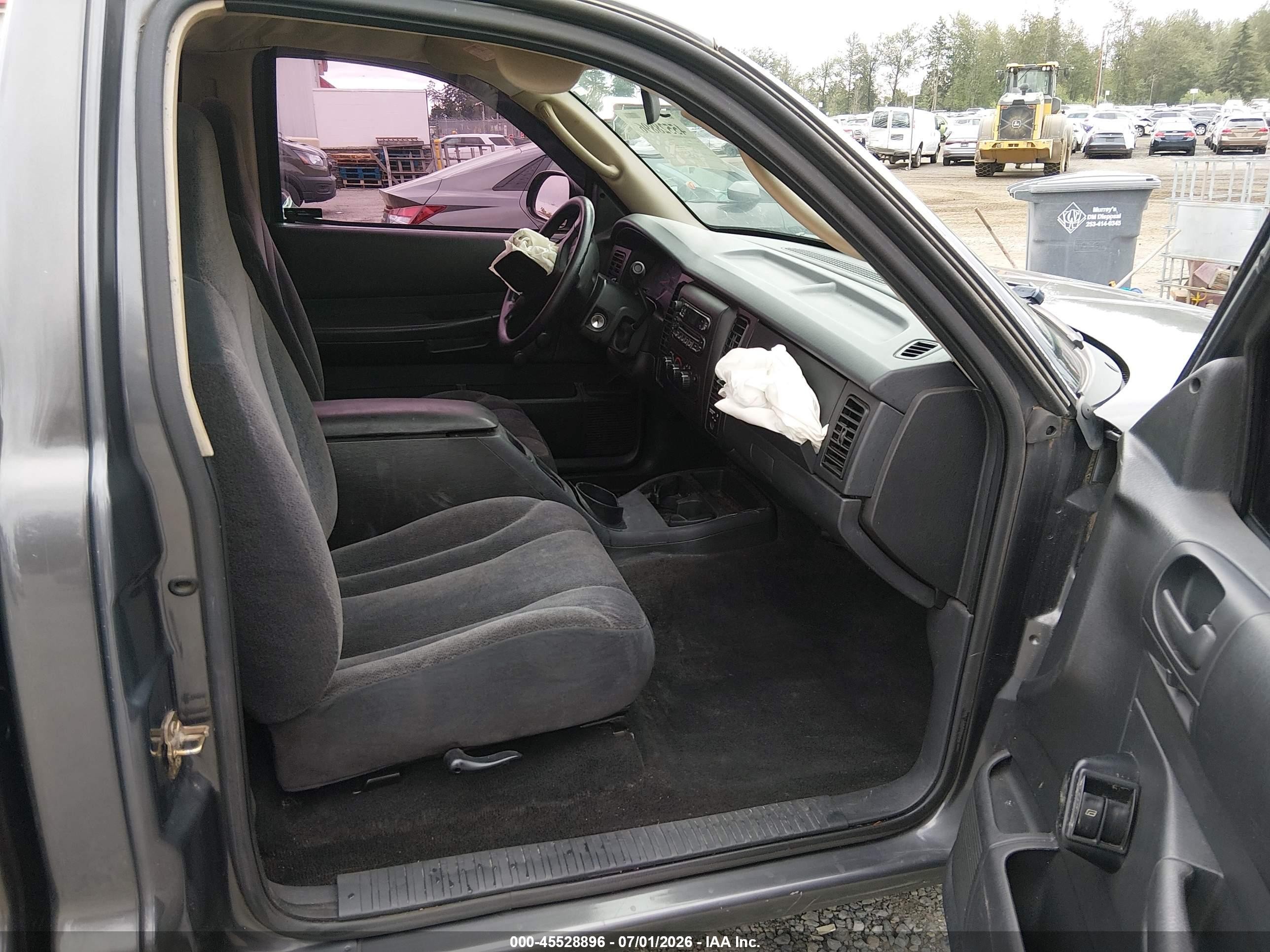 2003 Dodge Dakota   Gray vin: 1D7FL16X53S184488