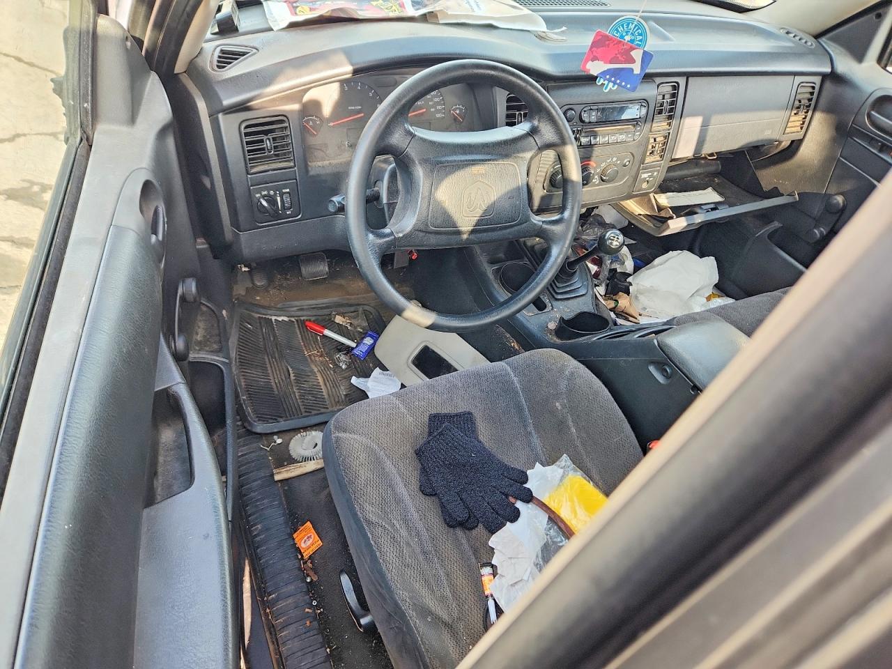 2003 Dodge Dakota Sxt Серый vin: 1D7FL16X63S251700