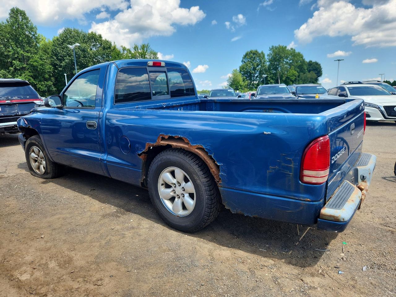 2004 Dodge Dakota Sport Blue vin: 1D7FL36K64S676836