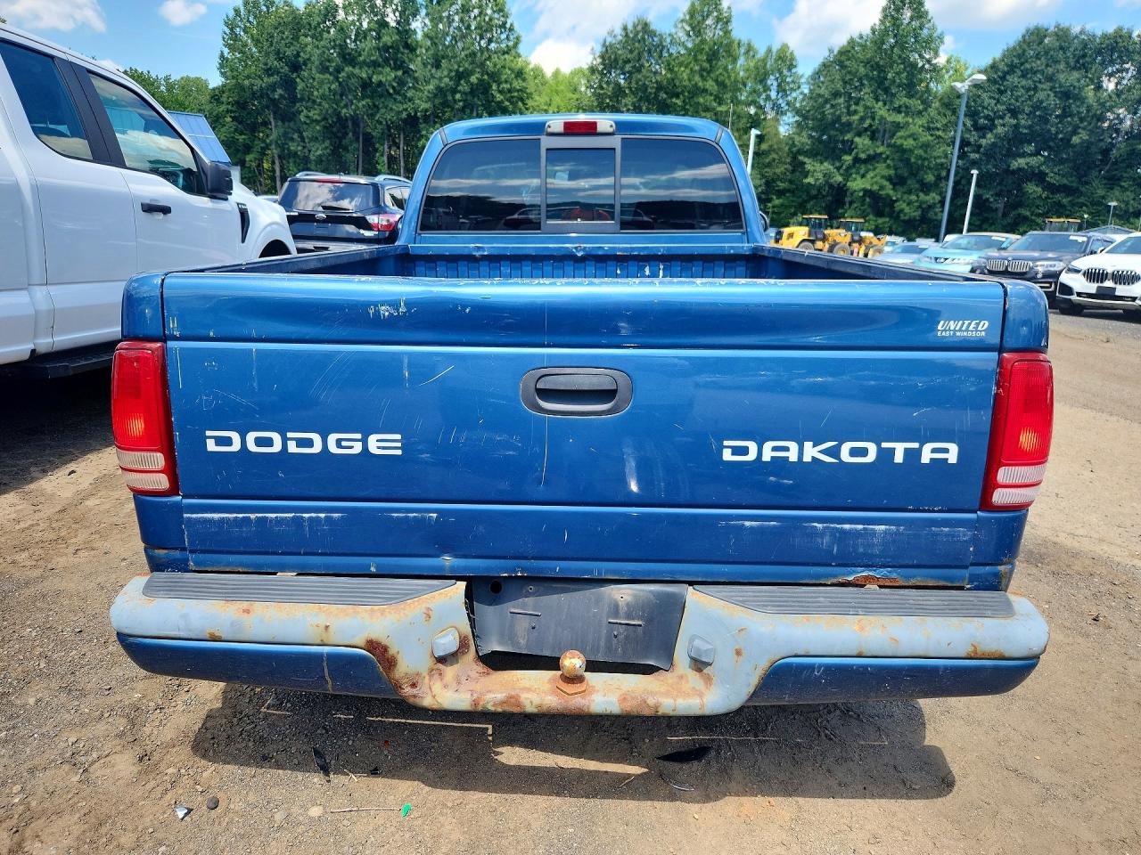 2004 Dodge Dakota Sport Blue vin: 1D7FL36K64S676836