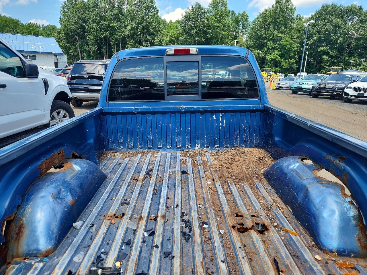 2004 Dodge Dakota Sport Blue vin: 1D7FL36K64S676836