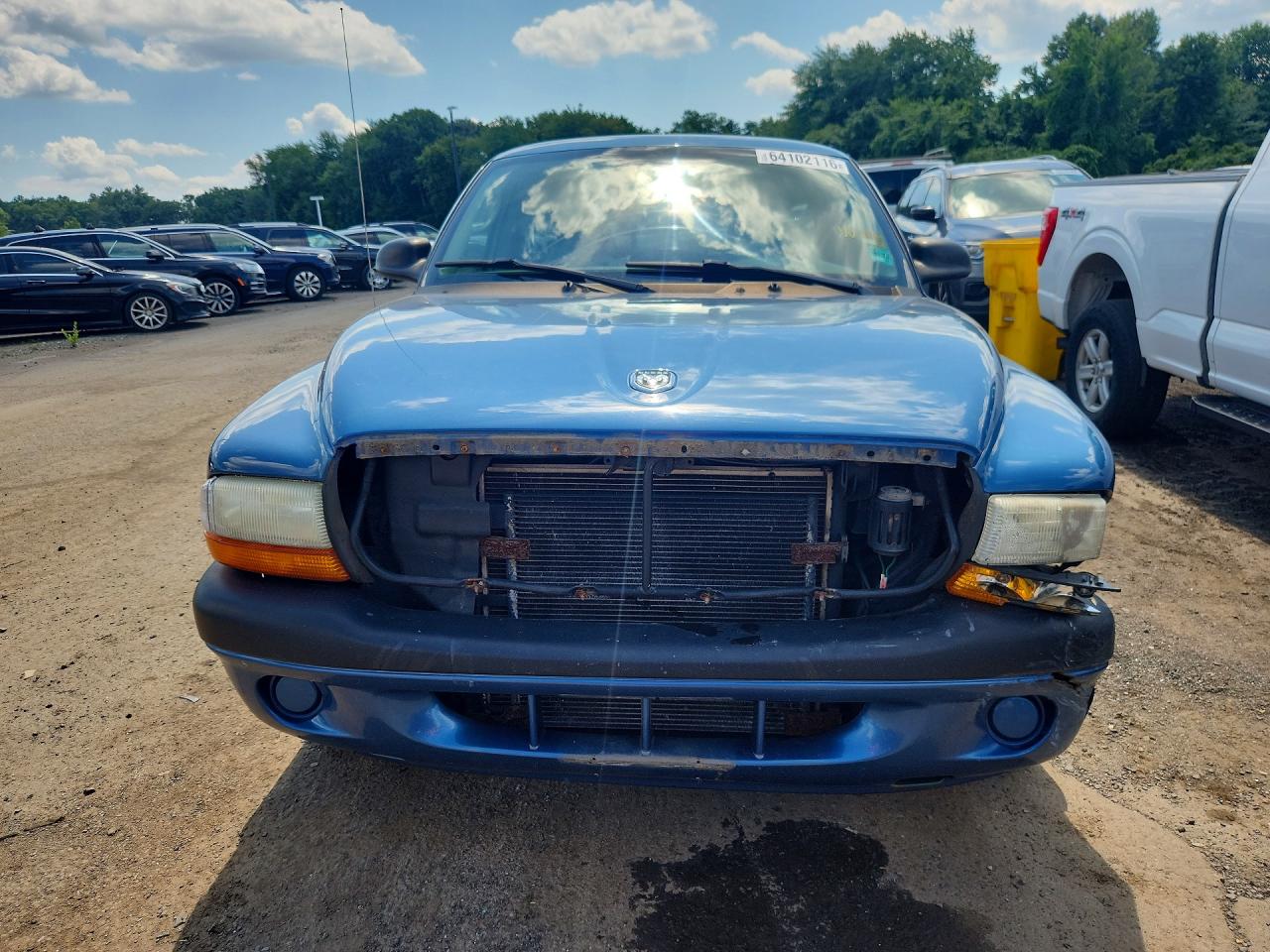 2004 Dodge Dakota Sport Blue vin: 1D7FL36K64S676836