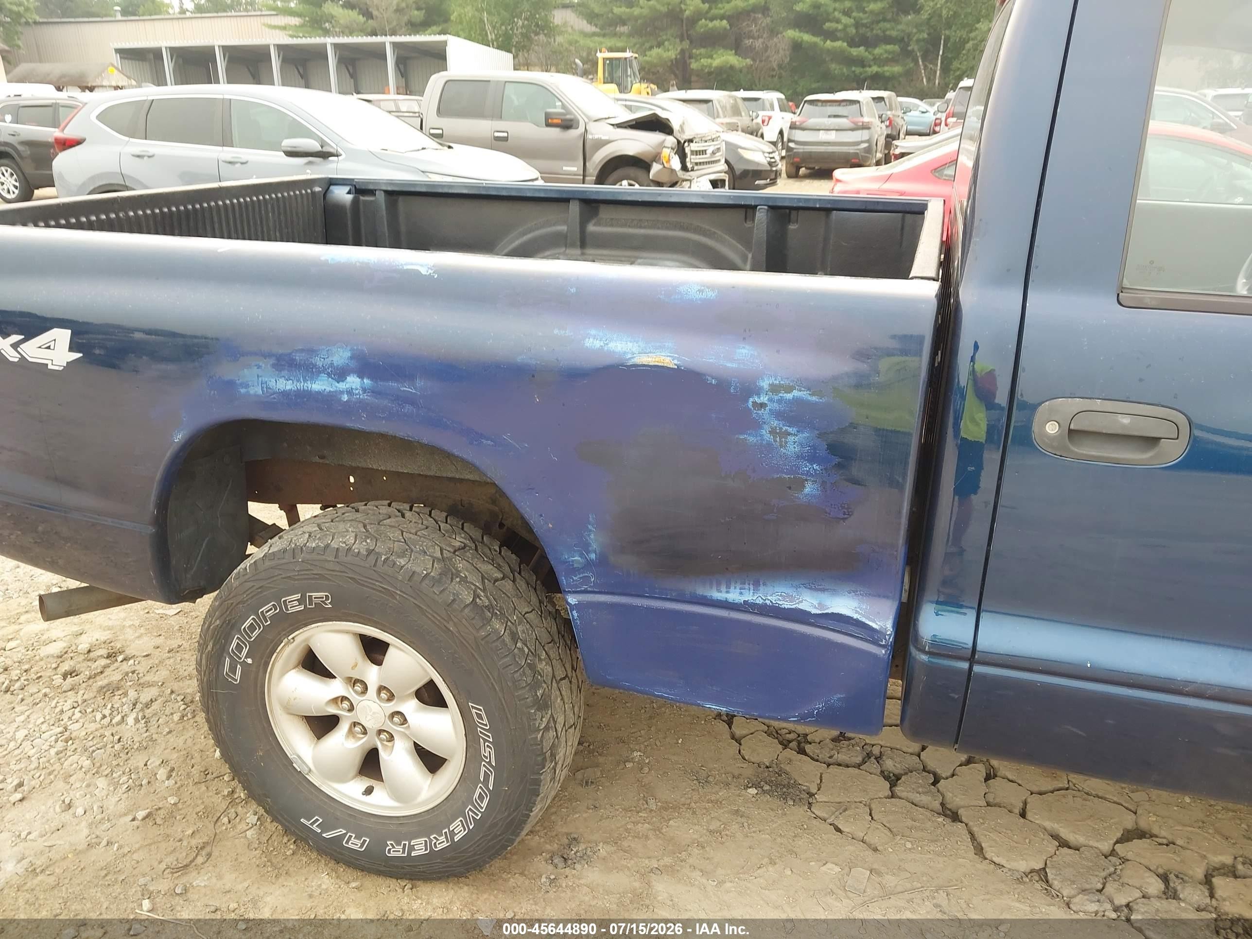 2004 Dodge Dakota Slt Blue vin: 1D7GG46K44S709086