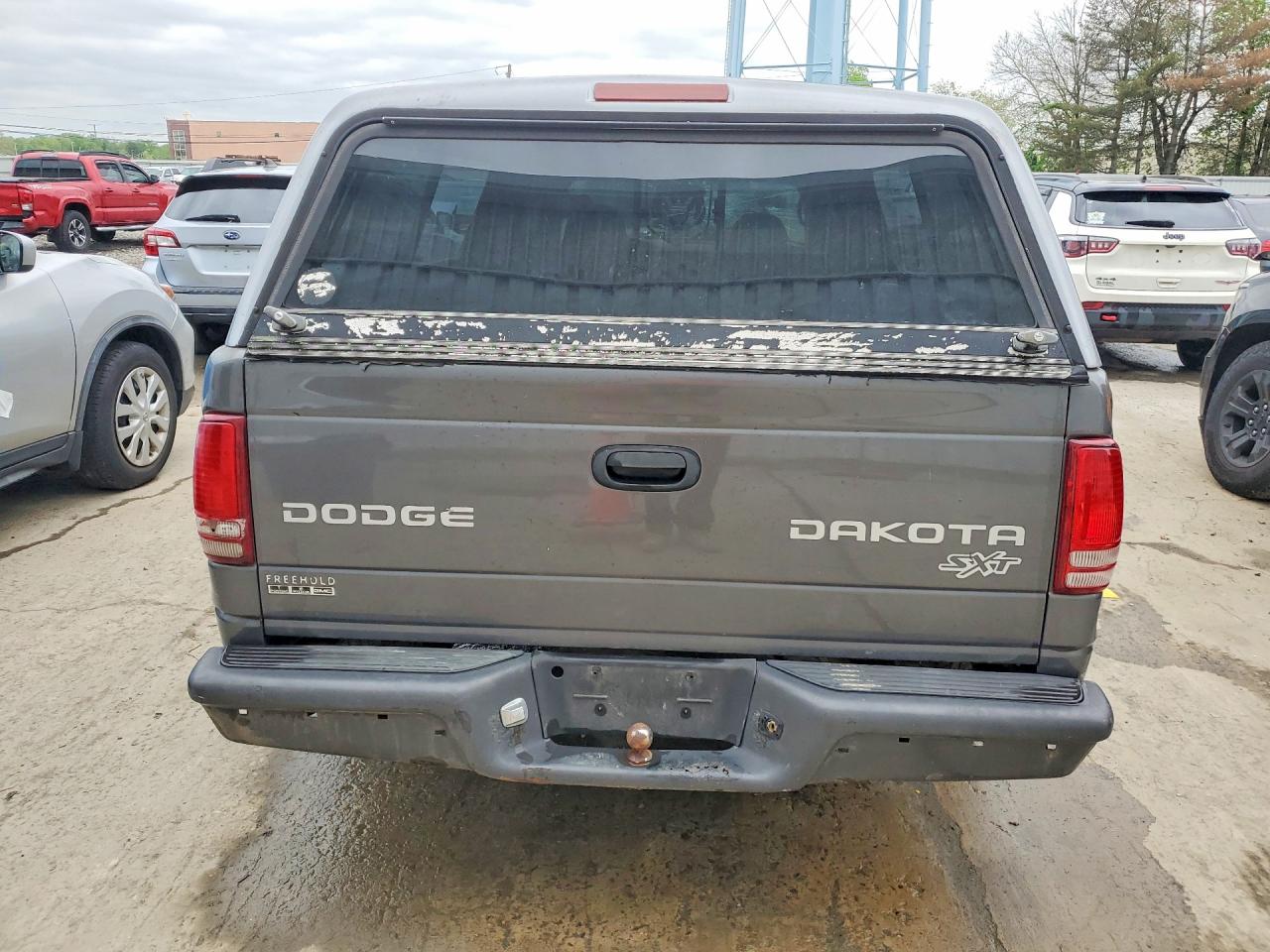 2004 Dodge Dakota Sxt Gray vin: 1D7GL12K74S540150