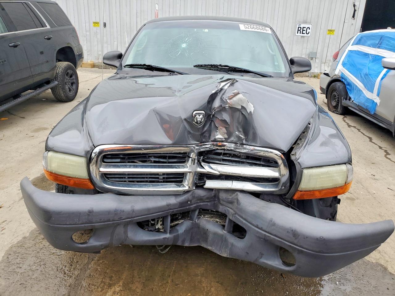 2004 Dodge Dakota Sxt Gray vin: 1D7GL12K74S540150