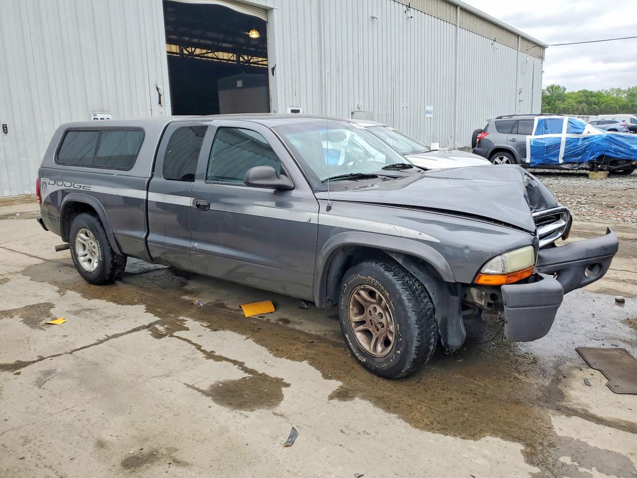 2004 Dodge Dakota Sxt Gray vin: 1D7GL12K74S540150