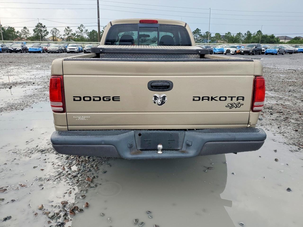 2004 Dodge Dakota Sxt Золотой vin: 1D7GL12K74S627062