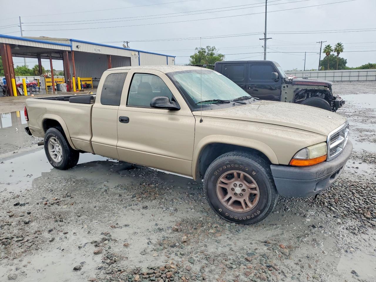 2004 Dodge Dakota Sxt Золотой vin: 1D7GL12K74S627062