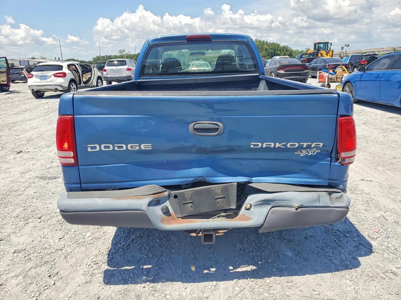 2004 Dodge Dakota Sxt Blue vin: 1D7GL12K84S602283
