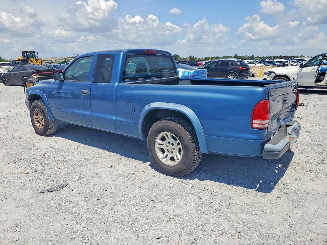 2004 Dodge Dakota Sxt Blue vin: 1D7GL12K84S602283