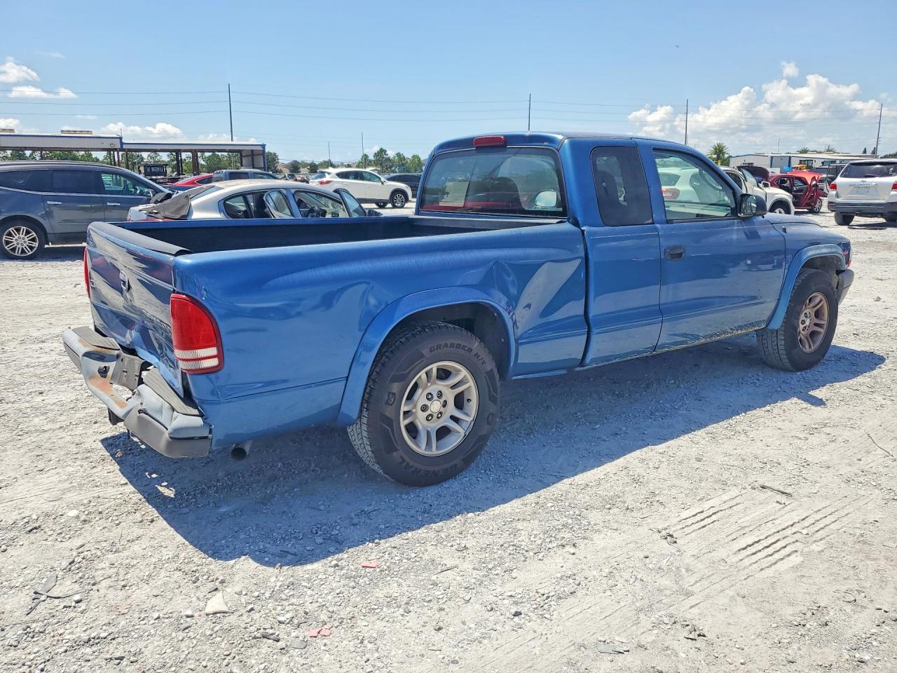 2004 Dodge Dakota Sxt Blue vin: 1D7GL12K84S602283