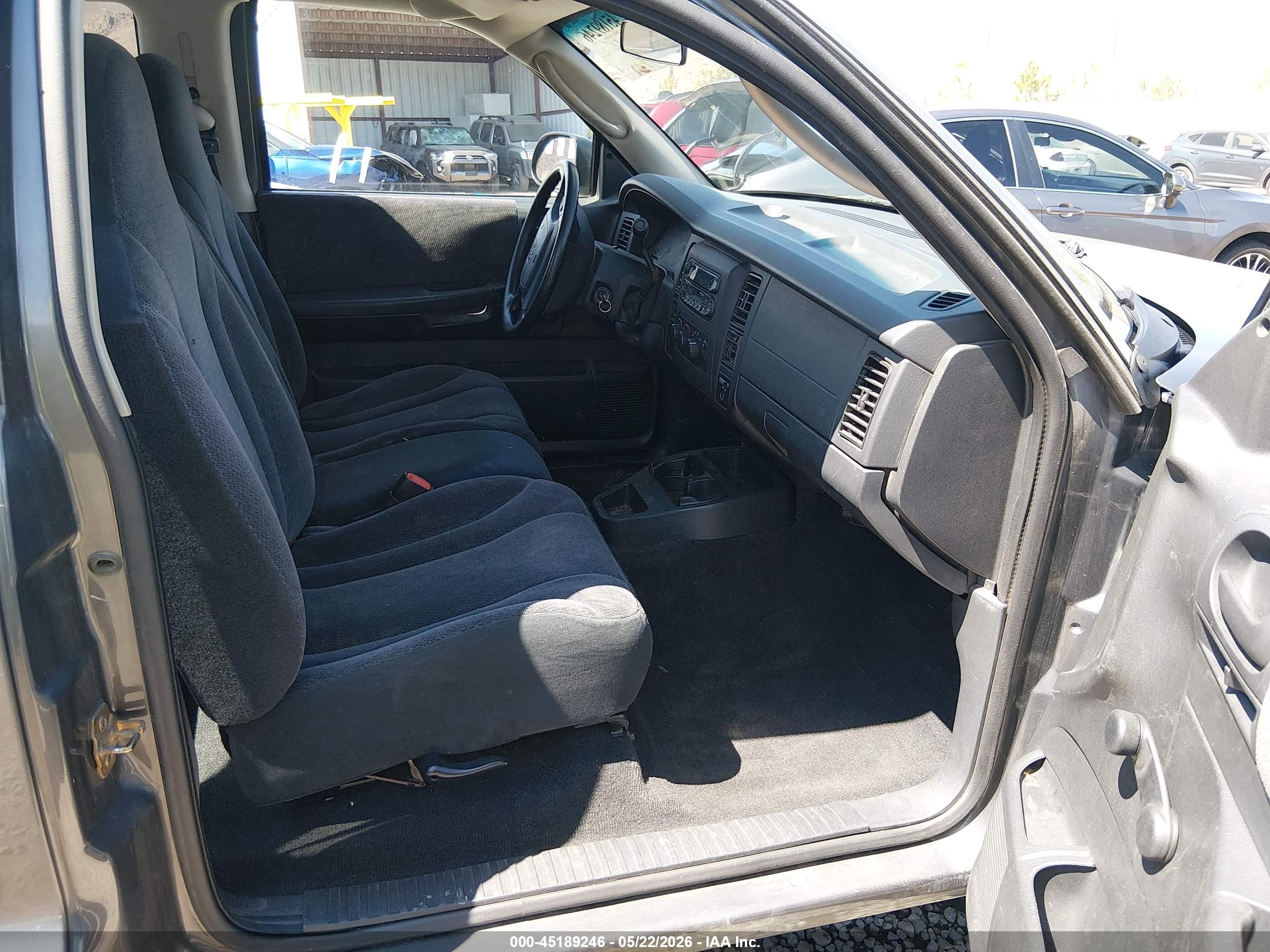 2004 Dodge Dakota Sport Gray vin: 1D7GL32K24S621410