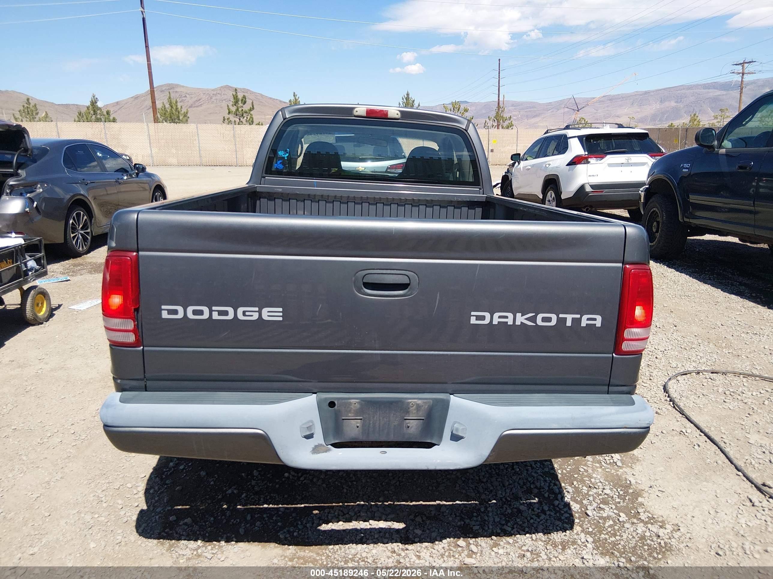 2004 Dodge Dakota Sport Gray vin: 1D7GL32K24S621410