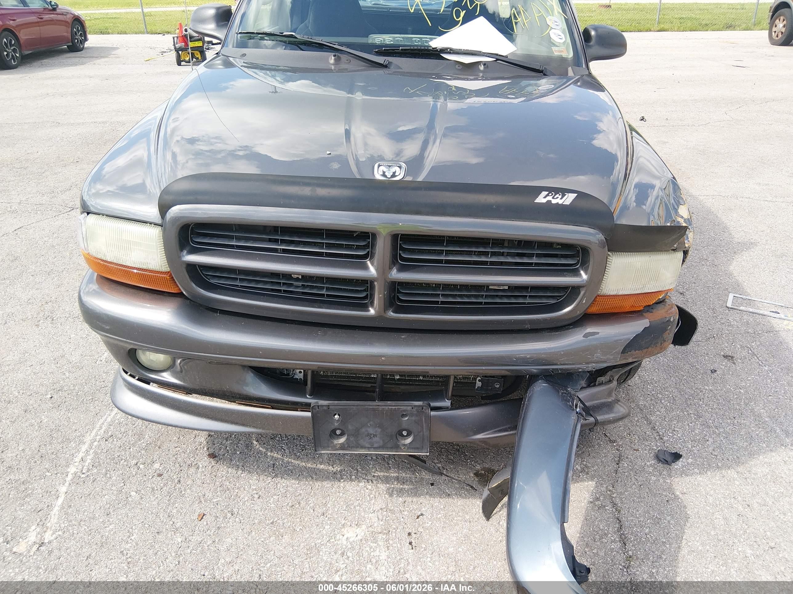 2004 Dodge Dakota Sport Gray vin: 1D7GL32K44S553742
