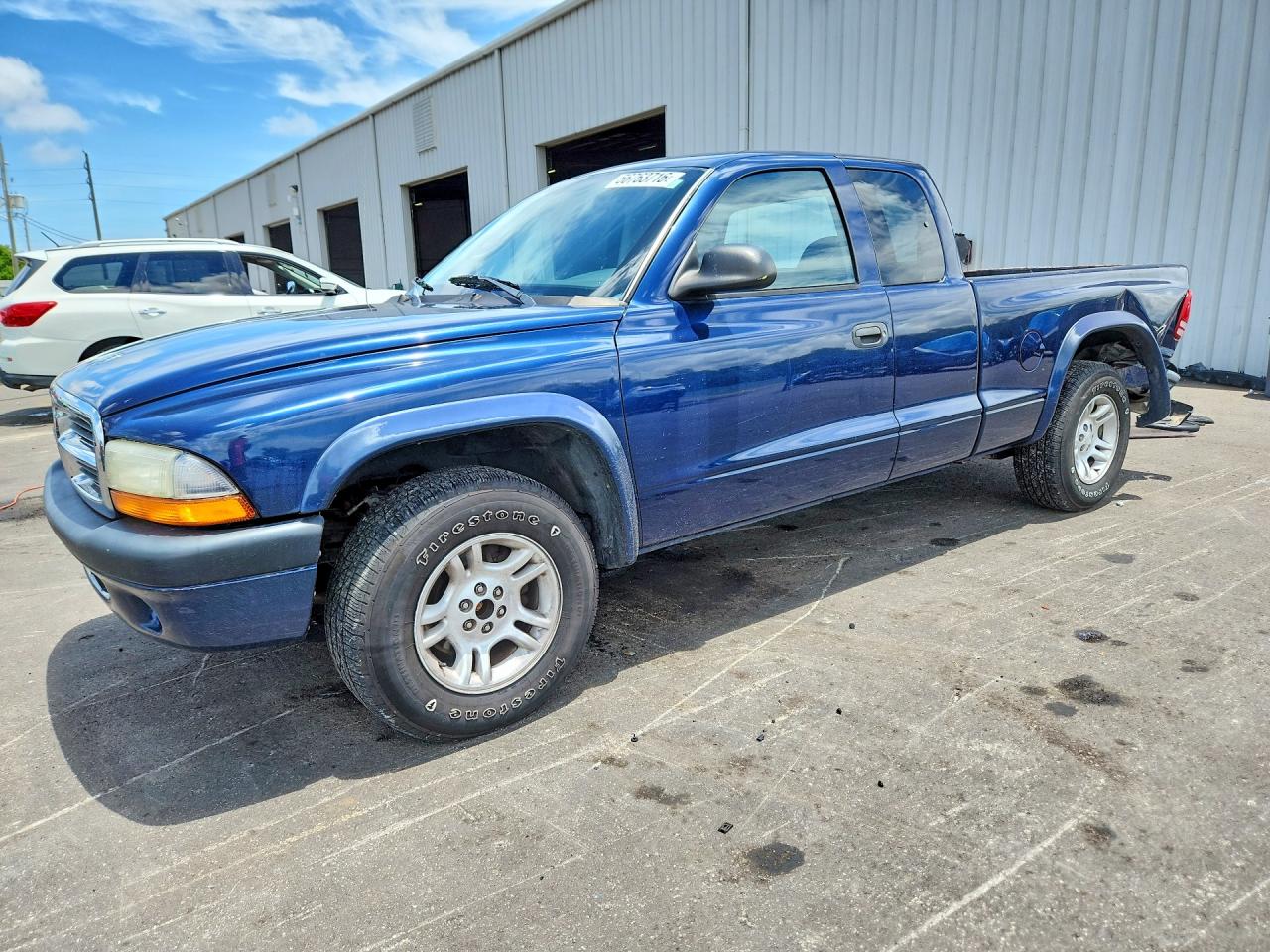 2004 Dodge Dakota Sport Blue vin: 1D7GL32K64S745244