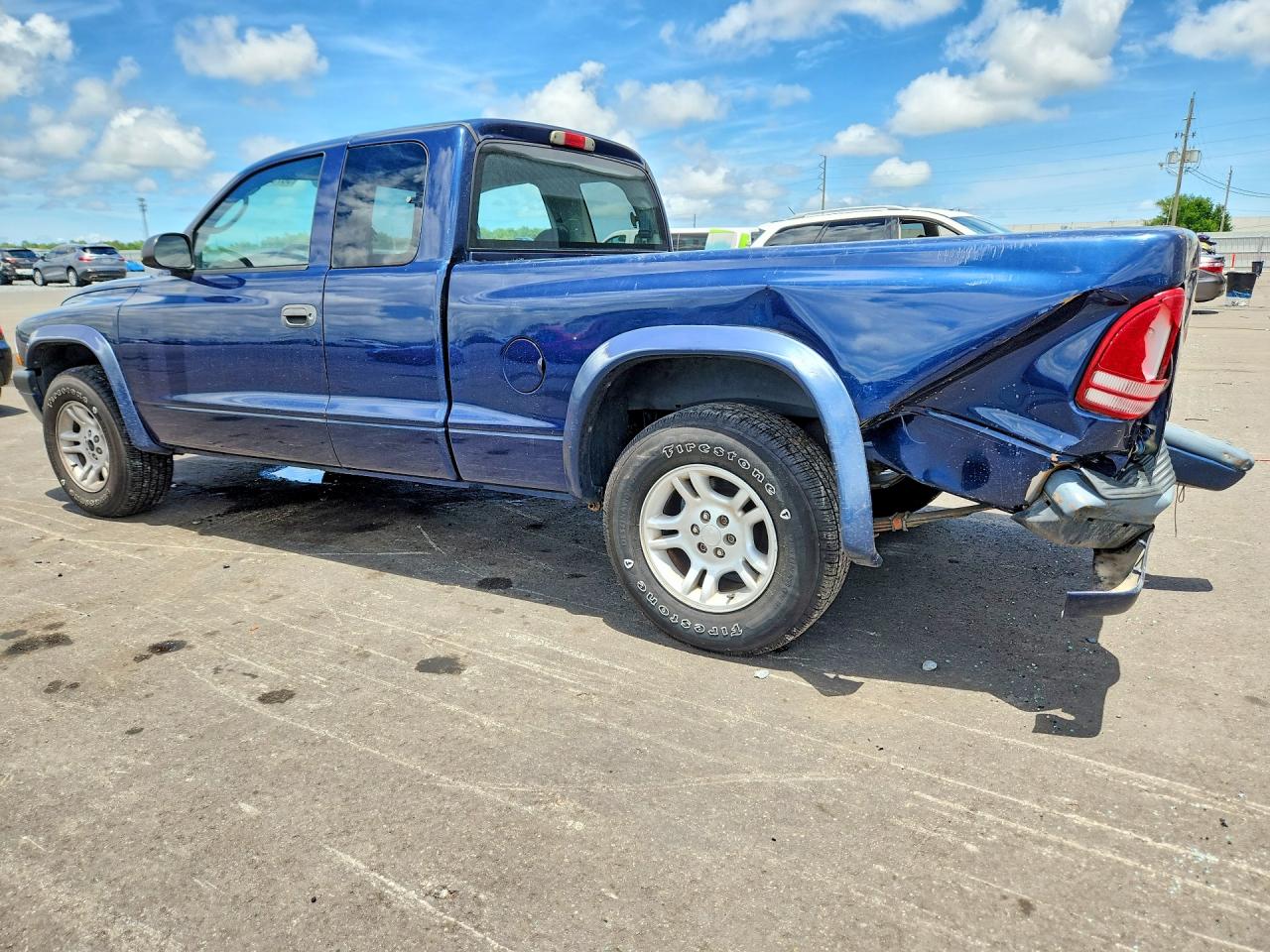 2004 Dodge Dakota Sport Blue vin: 1D7GL32K64S745244