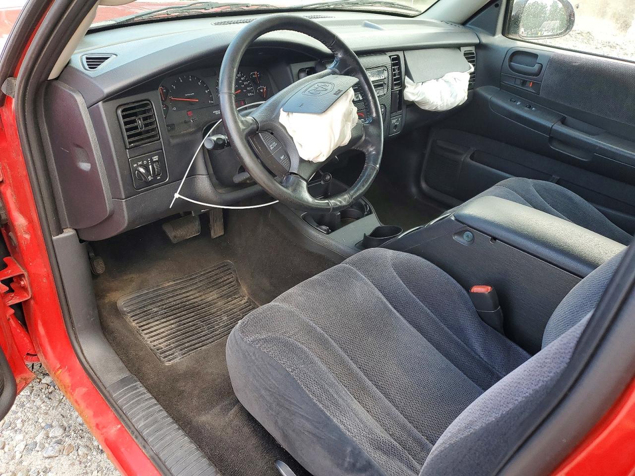 2004 Dodge Dakota Sport Red vin: 1D7GL32K74S736990