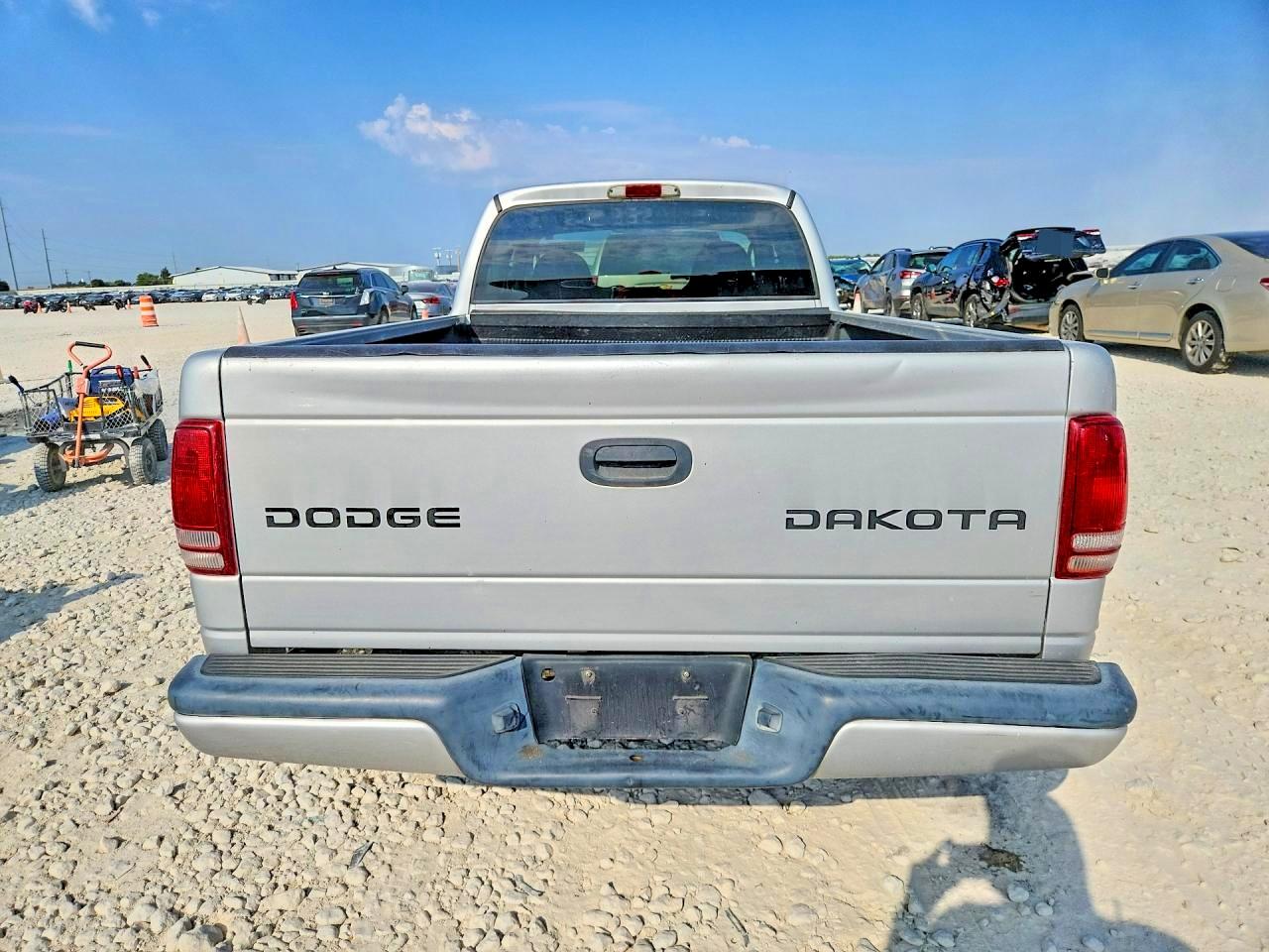 2004 Dodge Dakota Sport Silver vin: 1D7GL32K94S747683