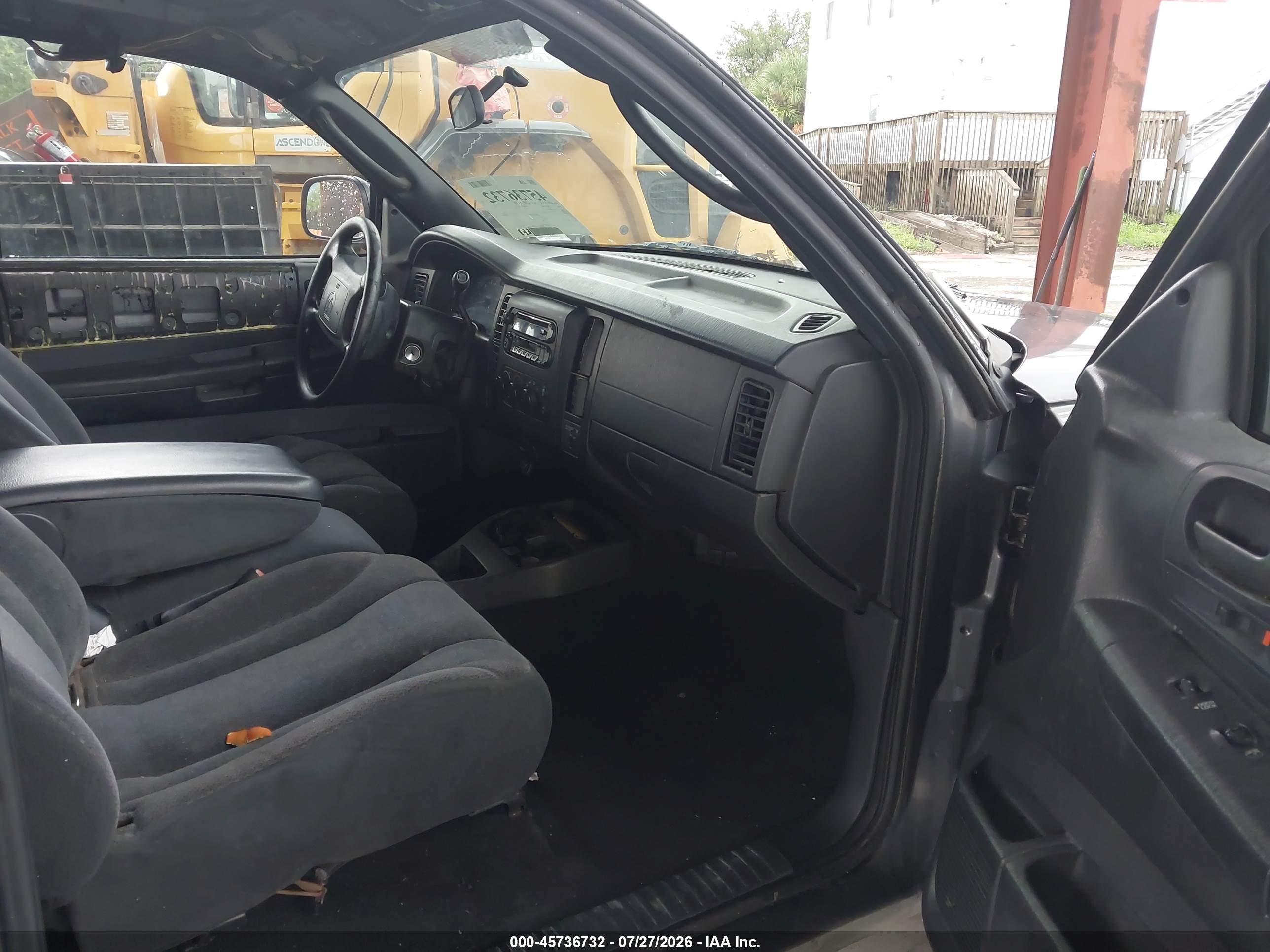 2004 Dodge Dakota Sport Gray vin: 1D7GL32KX4S565376