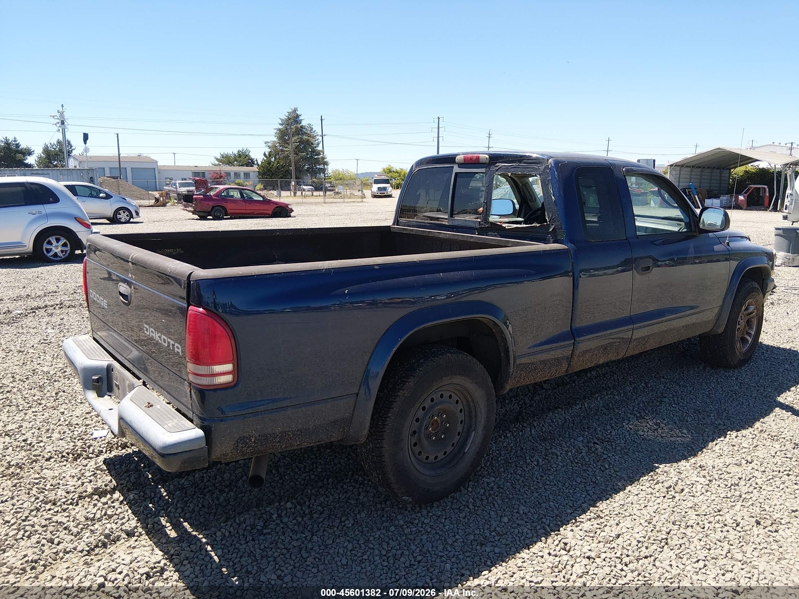 2004 Dodge Dakota Sport Dark Blue vin: 1D7GL32N54S701259