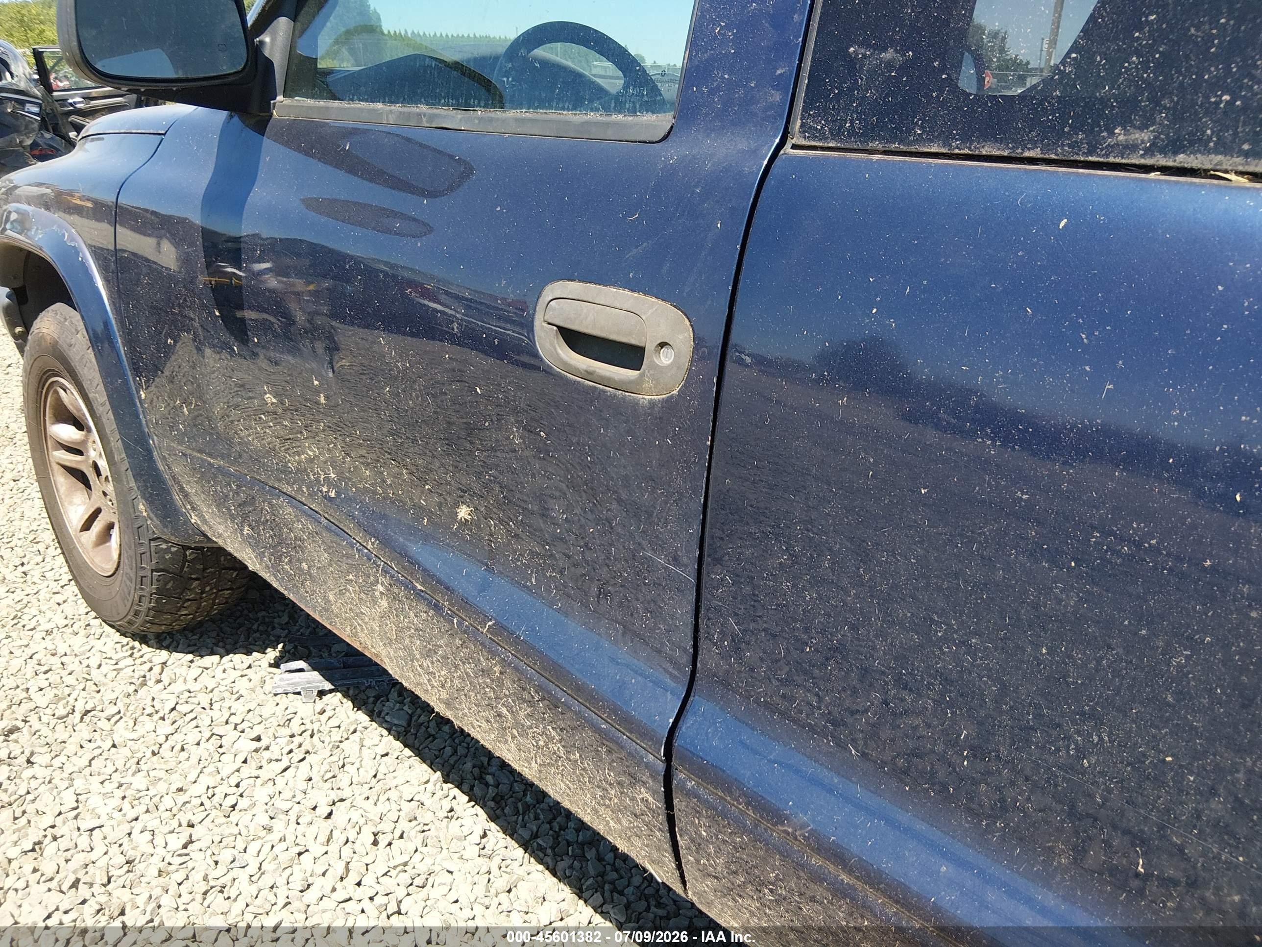 2004 Dodge Dakota Sport Dark Blue vin: 1D7GL32N54S701259